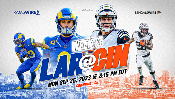 Behind enemy lines for Rams vs. Bengals in Week 3