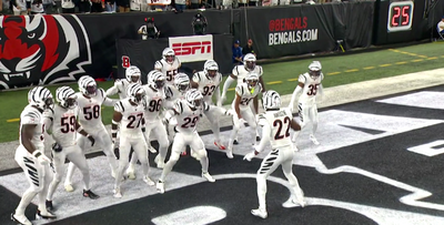 The Bengals’ defense did the Cha Cha Slide to celebrate hard-earned MNF interception