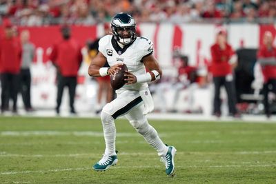 Philadelphia Eagles turn up the Hurts on Tampa Bay to remain unbeaten