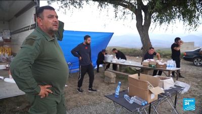 ‘Our nation has been sold’: Armenia faces refugee exodus from Nagorno-Karabakh