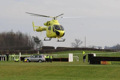 Laser attacks on air ambulances branded ‘senseless stupidity’ as crew member suffers eye injury