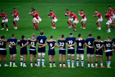 AP PHOTOS: Rugby World Cup reaches the halfway stage and Ireland confirms its status as favorite