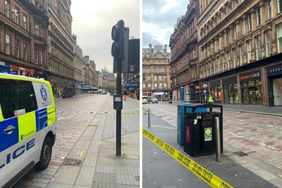Police tape off city centre street due to 'dangerous' building