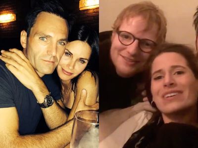 Ed Sheeran sings ‘Johnny’s in love with your body’ for Courteney Cox and Johnny McDaid’s anniversary