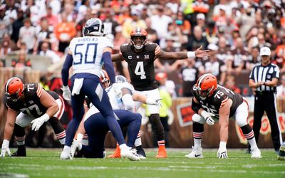 PFF’s 10 highest-graded Browns’ offensive players vs. Titans
