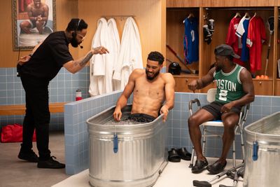 Celtics’ Jayson Tatum on his rise to NBA stardom, his hair, and tiny jerseys on Kevin Hart’s ‘Cold As Balls’