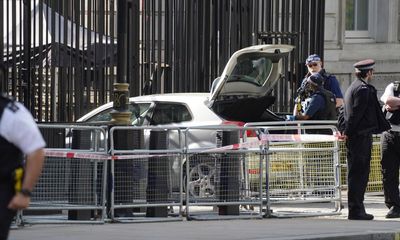 Sex offender avoids jail for driving car into Downing Street gates