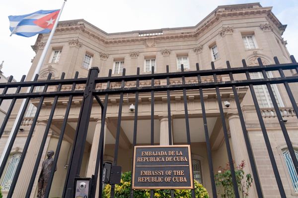 Cuba's ambassador to the US says Molotov cocktails thrown at Cuban embassy were a 'terrorist attack'
