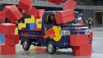 See Red Bull, AlphaTauri F1 Drivers Race Honda Kei Trucks In Wild Challenges