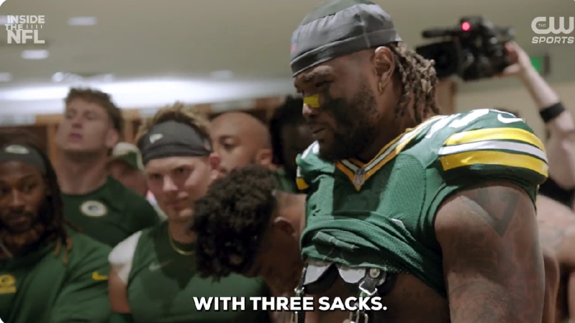 Packers' Rashan Gary Delivered Emotional Speech to Teammates After First  Home Game Back From ACL Injury