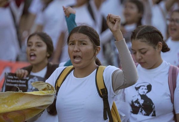 9 years later, families of 43 missing Mexican students march to demand answers in emblematic case
