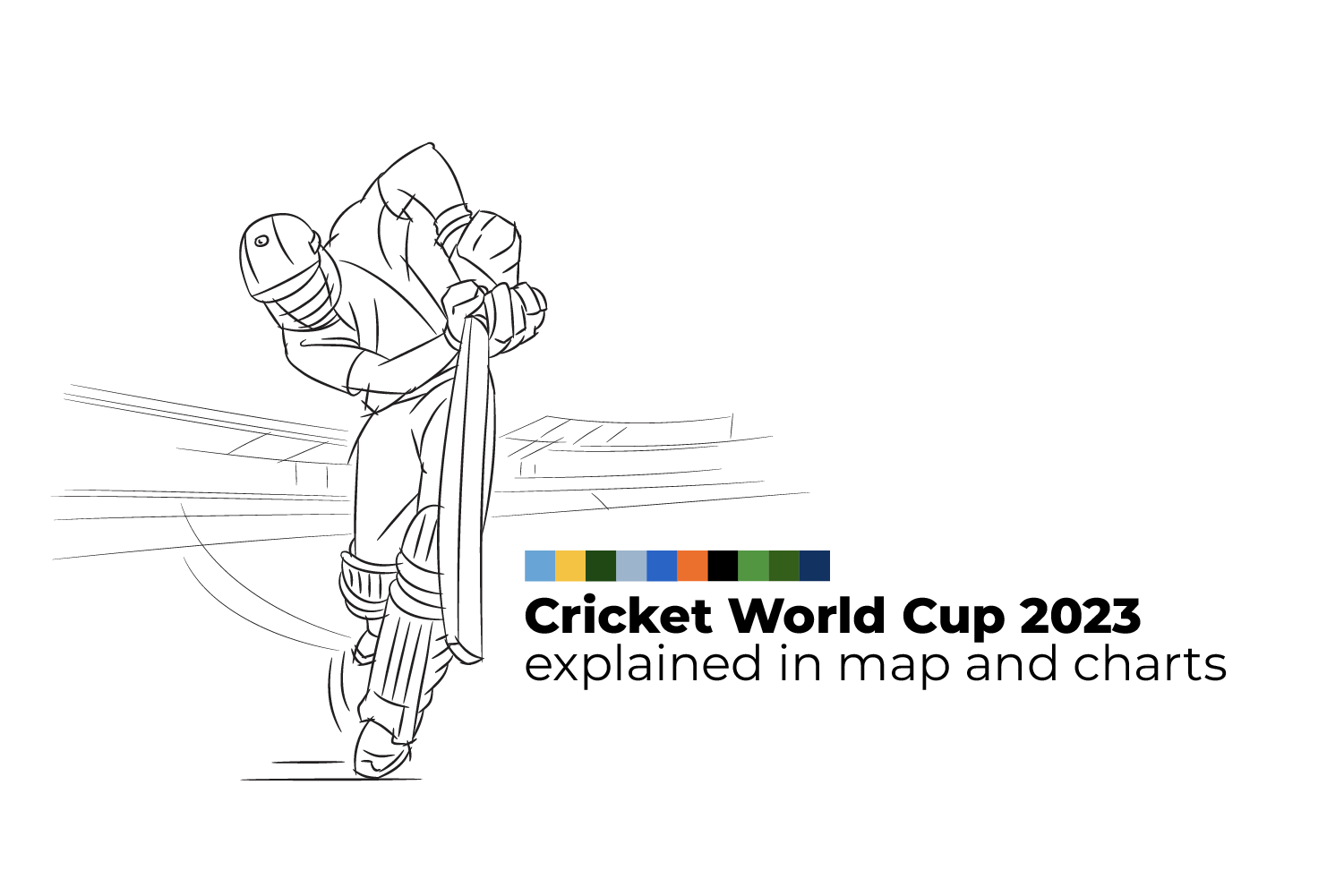 ICC Cricket World Cup 2023 explained in map and charts