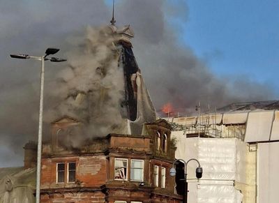 Third teenager charged as crews still battling blaze at Ayr Station Hotel