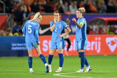 Millie Bright criticises ‘mind-blowing’ lack of VAR in Nations League after Lionesses lose to Netherlands
