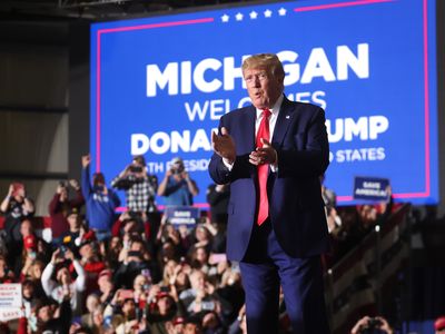 Trump bets big on Michigan with rally on GOP debate night as UAW strike continues