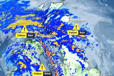 Met Office updates yellow weather warning for Storm Agnes in Scotland