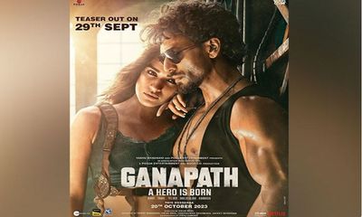 Tiger Shroff, Kriti Sanon’s ‘Ganapath’ teaser release date postponed, makers share new poster
