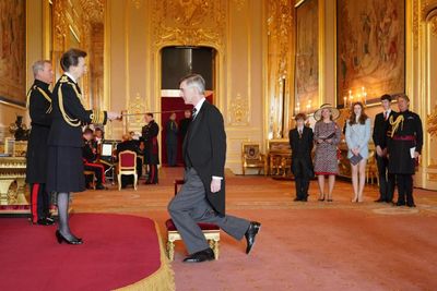 In pictures: Jacob Rees-Mogg receives knighthood at Windsor Castle