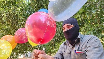 Israeli Farmers Assess Damage From Gaza Incendiary Balloons