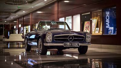 Mercedes-Benz SL “Pagoda” EV Conversion Blends Classic Luxury And Modern Tech