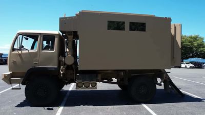 Army Truck Turned Into Off-Road Camper With Ikea Interior For $105K