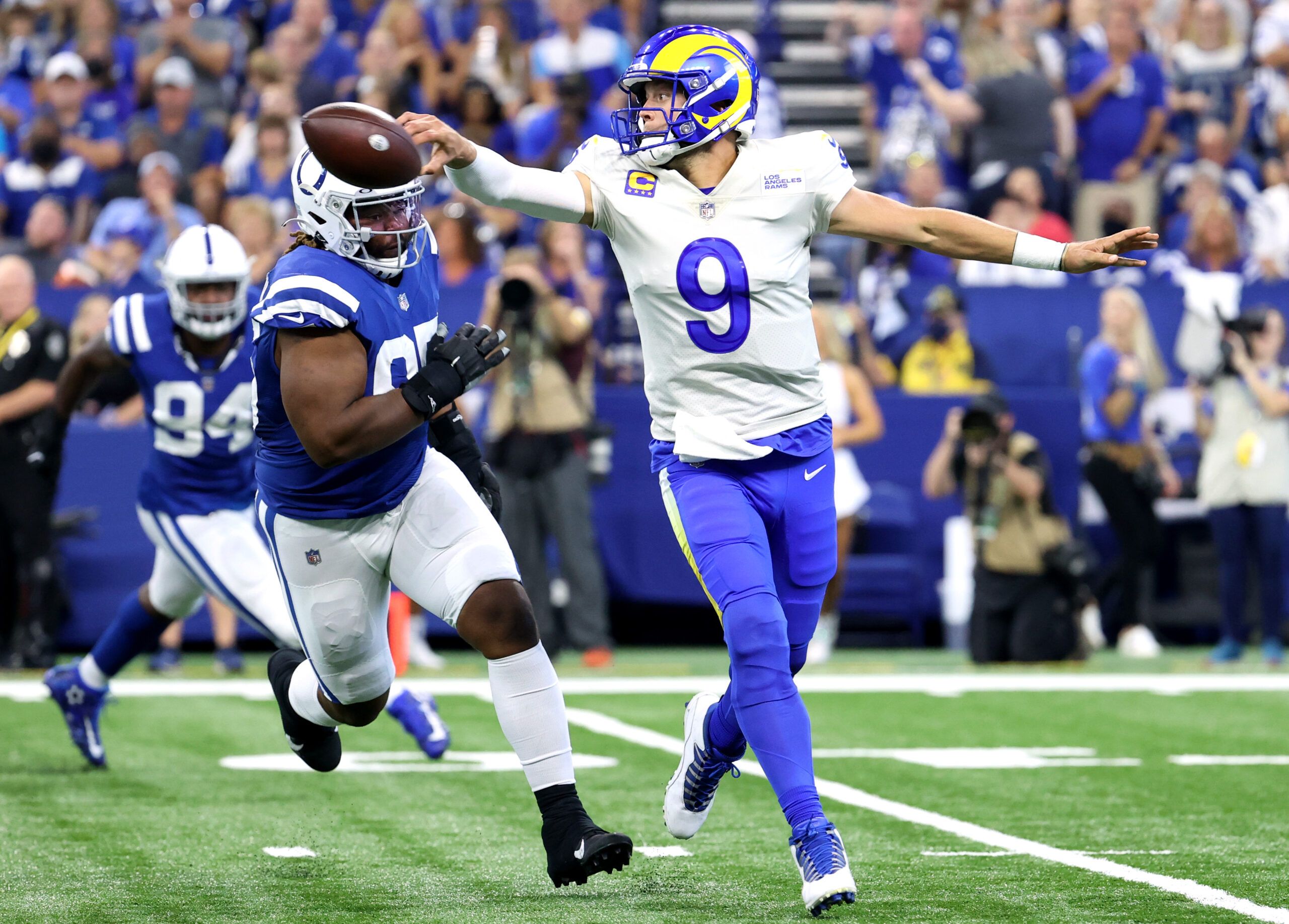 Indianapolis Colts host the Los Angeles Rams in NFL week 4