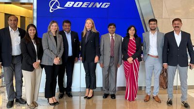 Industries Minister Patil meets top officials of Boeing, GE, IMF in Washington D.C.