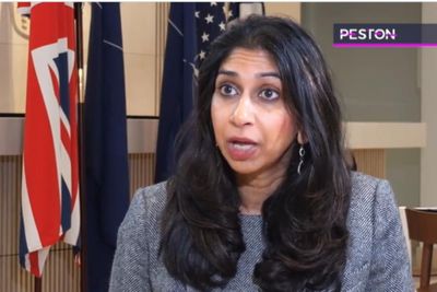 Suella Braverman claims refugees 'pretend to be gay to get special treatment' in UK