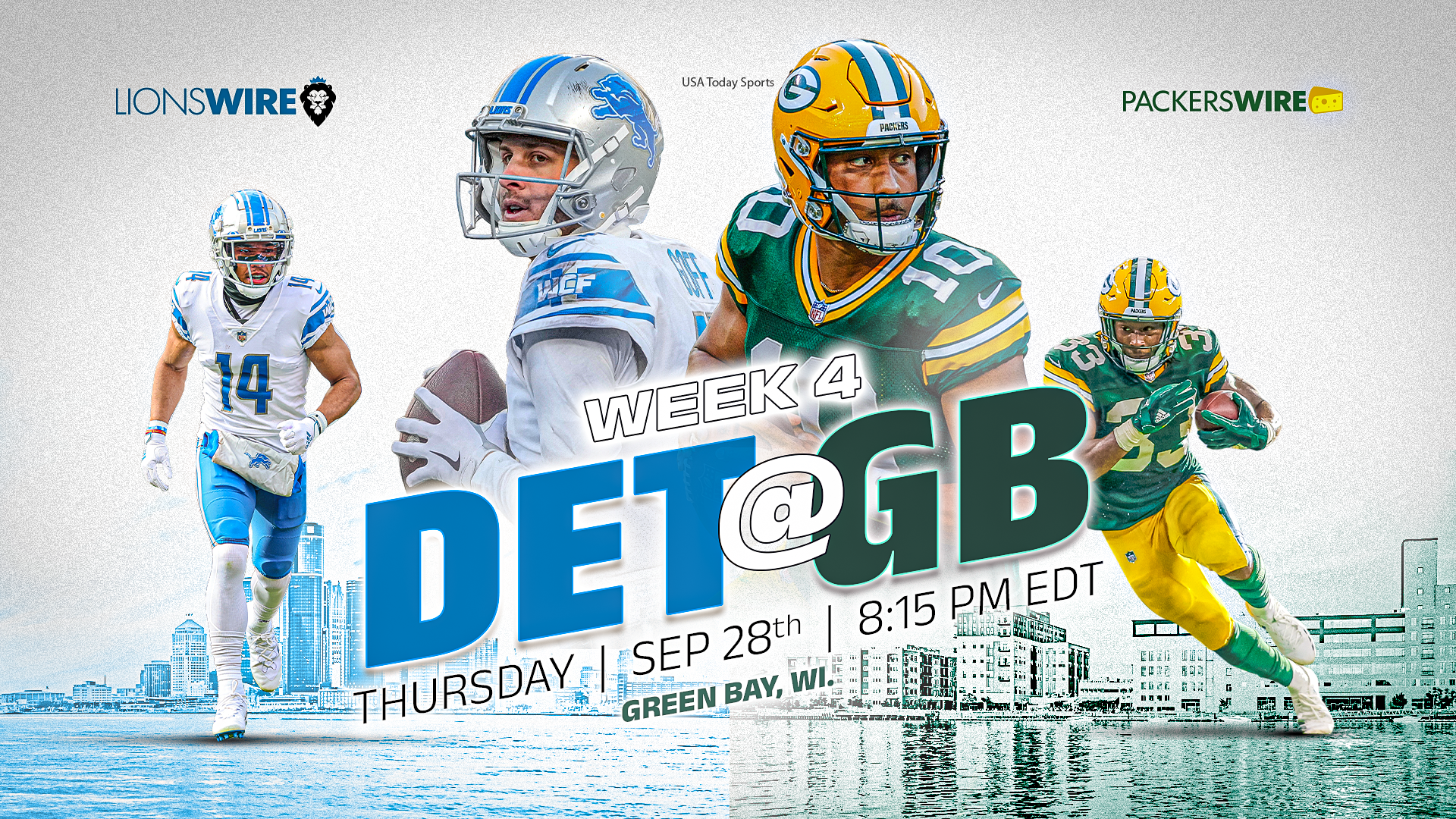 Green Bay Packers vs. Detroit Lions  2022 Week 9 Game Highlights 