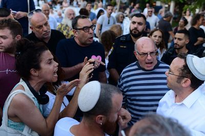 Yom Kippur Fracas Shatters Unity As Divisions Erupt In Tel Aviv Square