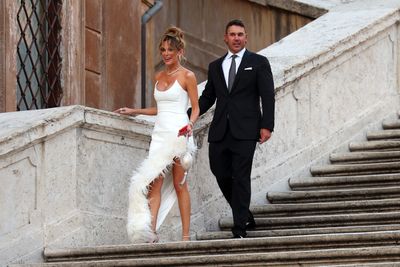 Photos: Ryder Cup golfers with wives rock the red carpet at the gala in Rome