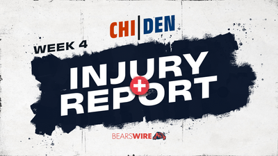 Bears Week 4 injury report: Several defensive backs held out Wednesday