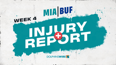 12 listed on Dolphins’ first injury report ahead of Week 4 matchup with Bills