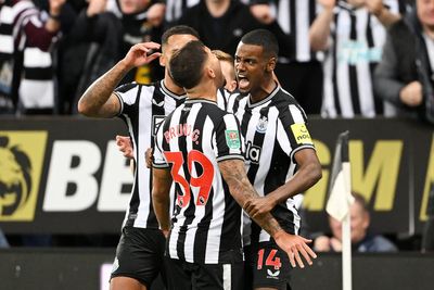 Newcastle substitutes take charge to end Man City’s quadruple dream at the first hurdle