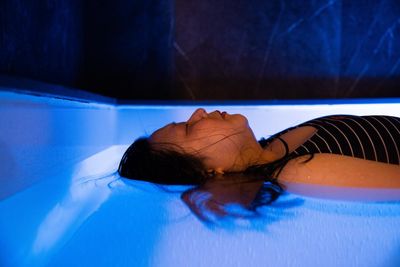 My first time in a float tank: ‘the only part of me I was sure still existed was my head’