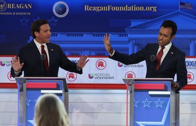 GOP debate recap: Absent Trump targeted at bad-tempered Fox event