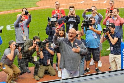 Terry Francona Receives Lengthy Raucous Ovation From Fans Thanks in Part to José Ramírez