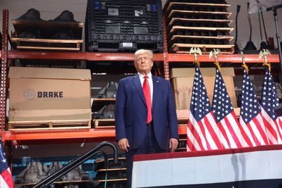 Trump talks gas and sex changes at rally