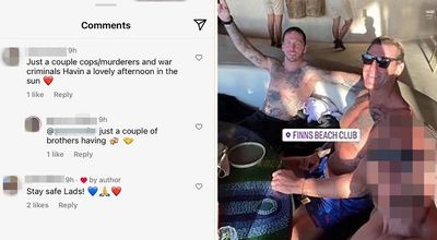 Police officer’s Bali holiday selfie with Ben Roberts-Smith and Zachary Rolfe leads to questions from Queensland force