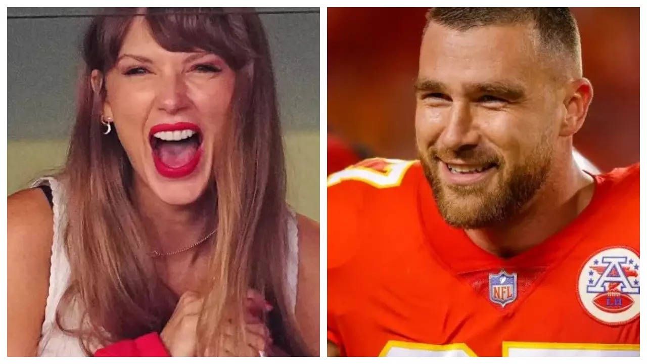 Taylor Swift And Travis Kelce Get COZY At Afterparty