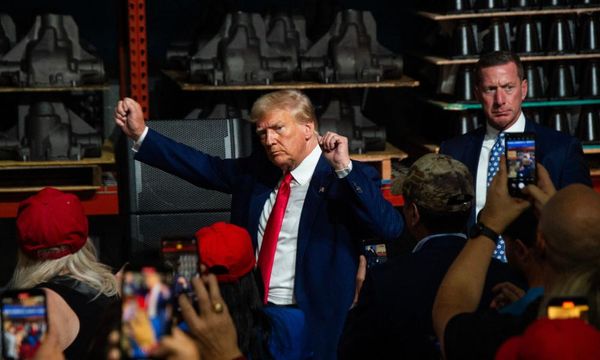 Trump urges UAW to endorse him in speech at non-union car parts maker