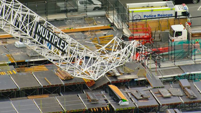 A Man Has Been Hospitalised After A Crane Collapsed On The Sydney Fish Markets Building Site