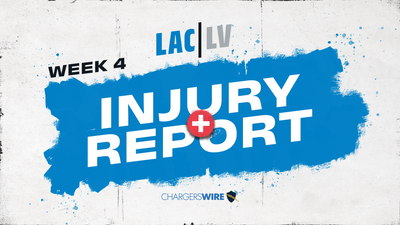 Wednesday’s injury report for Chargers ahead of matchup vs. Raiders