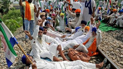 Farmers start three-day rail roko agitation in Punjab against Centre; some rail services disrupted