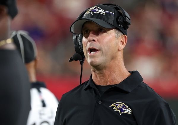 Ravens HC John Harbaugh discusses progress of OLB David Ojabo