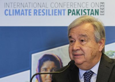 UN chief says Pakistan floods ‘litmus test for climate justice’ as aid lags