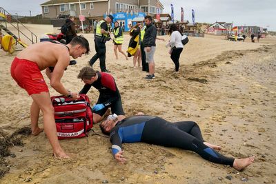 Emergency services train for major summer’s day incident at busy beach