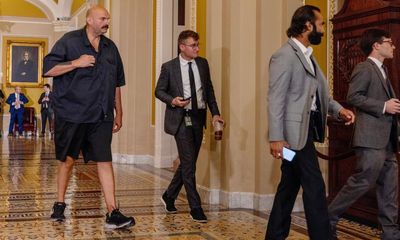 Trainers were allowed in the US Senate – so why on earth can’t I wear them to a party?