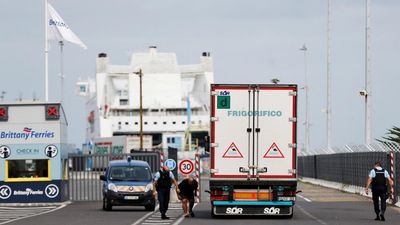 Six female migrants rescued from truck in France after calling journalist for help