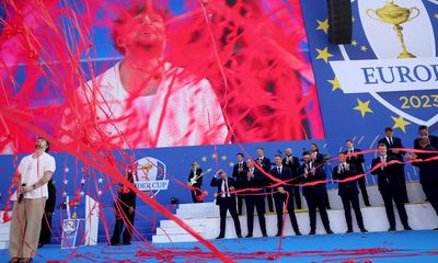 Welcome to the Ryder Cup: pumping music and incoherent speeches